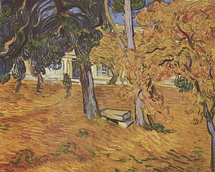 Vincent Van Gogh Park des Spitals china oil painting image